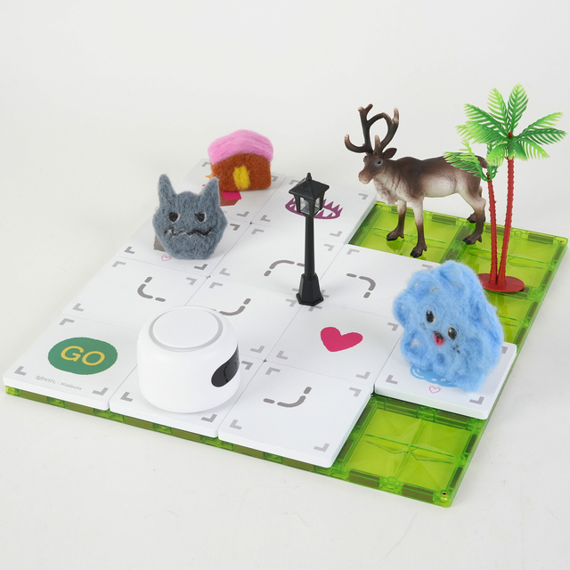 MNTL STEM Programming Coding Robot DIY Electronic Robot Intelligent Toys Children's Science Education Robot Toys