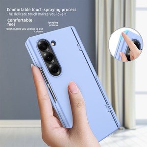 เคสกันกระแทกหน้าจอพับได้สำหรับ Samsung Z Fold6 รุ่นใหม่ พร้อมบานพับแบบสปริงและเคลือบน้ำมัน เหมาะสำหรับการใช้งานแบบครอส - Product Image 4