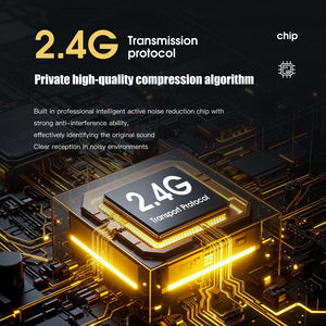 Micrófono Lavalier Inalámbrico 2.4G Mini, Altamente Efectivo, con Cancelación de Ruido para Transmisión en Vivo y Grabación de Video, Conector Tipo C - Product Image 3