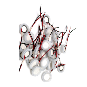 China Fábrica Cerámica PZT Elemento Ultrasónico Piezoeléctrico Cigarrillo Atomizador Confiable Foggy Fiabilidad Cerámica Eléctrica - Product Image 2