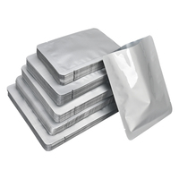 Sacs d'emballage de nourriture thermoscellés à 3 côtés étanches à l'humidité de haute qualité pour gâteaux sacs d'emballage de papier d'aluminium personnalisés pour animaux de compagnie