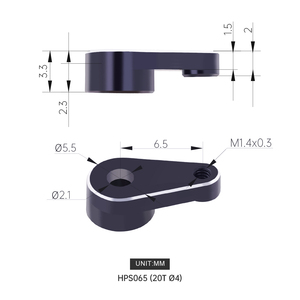 Oferta Especial: Horquilla de Dirección AGFRC de 6.5mm de Diámetro, 10.74 de Longitud y 20T para Autos Mini Z A06CLS V2 - Product Image 2