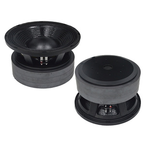Haut-parleur large bande 12 pouces pour médiums et basses, 3 aimants, 200W, audio professionnel stéréo, simple dôme en papier, construction en plastique - Product Image 1