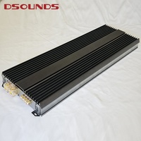 Amplificateur Auto Basse 6000Wrms Haute Performance Économique Coréen Monobloc pour Subwoofers