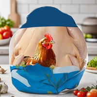 Bolsa de PE de pavo asado de aves congeladas de calidad alimentaria Bolsa de pollo entero congelado