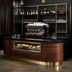 Quán Cà Phê quầy <span class=keywords><strong>bar</strong></span> đá cẩm thạch thiêu kết kim loại sang trọng quầy <span class=keywords><strong>bar</strong></span> nhà hàng sang trọng hualin quầy <span class=keywords><strong>bar</strong></span> khách sạn quầy <span class=keywords><strong>bar</strong></span> Quầy - Product Image 6