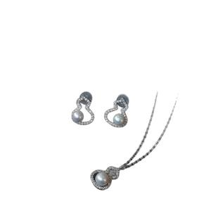 Pendentif rond Aurora en argent véritable S925 avec perle de chanvre, nouveau style chinois, ensemble de bijoux fins, argent pur, gourde à trésor, boucles d'oreilles Fulu incluses - Product Image 5