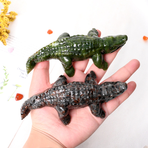 Wholesale Customized Sizes <b>Crystal</b> <b>Animals</b> Carving Powerful Sculpture for Decoration - Product Image 5