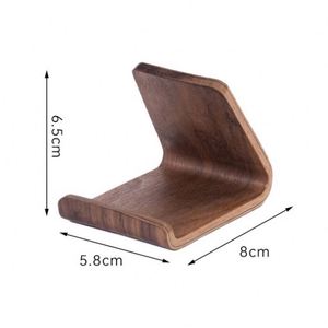 ที่วางโทรศัพท์แบบตั้งโต๊ะทำจากไม้ ช่องใส่เดียว - Product Image 2