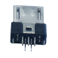 Conector Micro USB Macho de 5 Pines para Cable de Datos de Teléfono Móvil Android