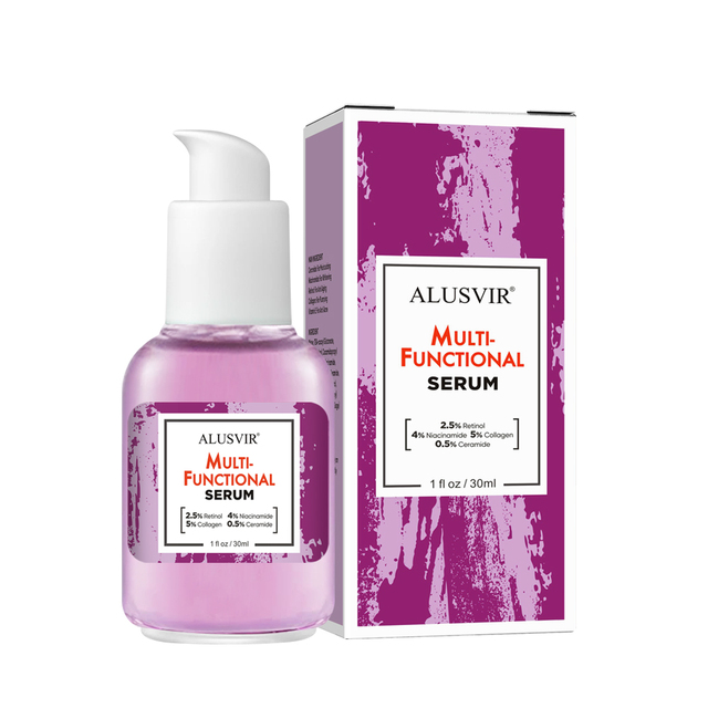 Beauty Products 5 in 1 Skin Care Serum Niacinamide Facial Brightening Whitening Anti Aging Vegan Organic Private Label