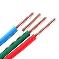 Câble électrique en cuivre pour câblage domestique, 1,5 mm, 2,5 mm, 4 mm, 6 mm, gaine en PVC