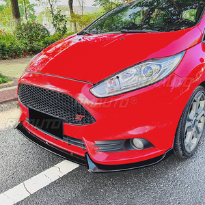 Front Bumper Lip Spoiler Diffuser Splitters Body Kit Aprons Cover Guard Trim for Ford Fiesta MK6 ST 2012-2017 - Product Image 6