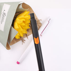 أقلام كروية بشعار تروجيكي مخصص مطبوعة من البلاستيك بالأبيض والأسود لقلم ستيلوس ، قلم معدني للكتابة - Product Image 4