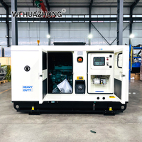 Groupe électrogène diesel silencieux Ricardo triphasé 32 kW à tension stable, alternateur sans balais 100 % cuivre, AVR, ATS pour la sauvegarde de bureau