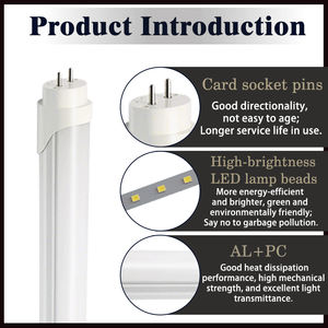 Светодиодная лампа <span class=keywords><strong>T8</strong></span> для офиса, алюминиевый корпус, с возможностью нанесения логотипа, 5 лет гарантии, оптовая цена от производителя - Product Image 5