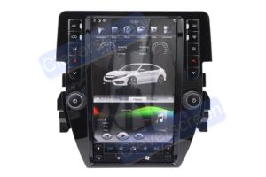 เครื่องเล่น DVD ติดรถยนต์สเตอริโอ PX6หน้าจอสัมผัสขนาด11.8นิ้วแนวตั้งพร้อม CarPlay สำหรับ Honda Civic 2016 2022 - Product Image 4