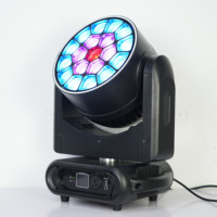 Luz Móvil de Cabeza Bee Eye K10 para Escenario, Control RDM, 19x15w, con Apertura LED, Efecto Wash y Zoom, para Eventos y Fiestas al Aire Libre