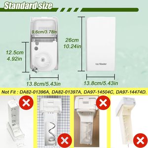 Bac à DA97-14474A DA97-14474A seau à glace compatible avec les réfrigérateurs <span class=keywords><strong>Samsung</strong></span> RF265, RF28 et autres séries - Product Image 4