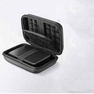 Estuche Personalizado con Cierre de Cremallera, Resistente al Agua, a los Golpes y al Polvo, de EVA Rígida, de 2.5 Pulgadas, para <span class=keywords><strong>Western</strong></span> <span class=keywords><strong>Digital</strong></span> <span class=keywords><strong>Elements</strong></span> <span class=keywords><strong>WD</strong></span>, MOQ Pequeño de 500 Piezas - Product Image 2