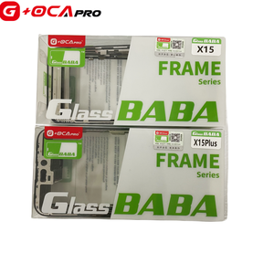 G + OCA Pro Baba loạt phía trước bezel khung với băng dính cho Iphone x XS 11 12 13 mini 14 Pro Max 15 16Promax LCD giữa khung - Product Image 1