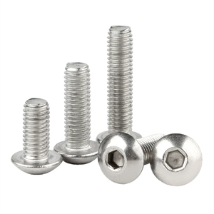 Tornillos Allen de Cabeza Hexagonal con Rosca <span class=keywords><strong>M2</strong></span> M3 M4 M5 M6 M8 M10, Acero Inoxidable A2-70, ISO7380, <span class=keywords><strong>Precio</strong></span> de Fábrica - Product Image 5