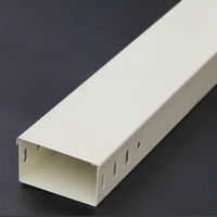 Profilé extrudé en PVC rigide ignifuge et écologique personnalisé pour boîtier de batterie et applications en supermarché