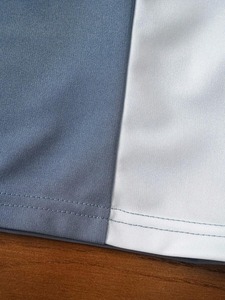 Camisetas de dos tonos con estampado de letras para hombre, fábrica de ropa de verano, personalización disponible. F10 - Product Image 5