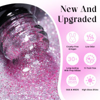 DZ NAIL Dream Glitter Gel Multi UV Gel Set 5kg DIY Professionnel pour Salon de Manucure Non Toxique Écologique Végan Longue Durée