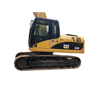 Plateformes de travail de construction sur chenilles, type mobile, excavatrice Caterpillar d'occasion à vendre