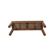 Meubles de parc durables disponibles sur mesure Banc d'extérieur en bois de sapin de Chine