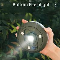 Nouvelle lanterne de camping d'extérieur, lampe torche avec base magnétique, guirlande lumineuse LED rétractable de 10 mètres pour tente, randonnée, utilisation d'urgence