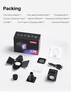 Chuyên nghiệp Mini COB video ánh sáng ulanzi L2 Mini RGB đầy đủ màu sắc ánh sáng cho nhiếp ảnh Live Streaming - Product Image 5