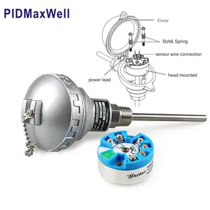 Universal-Eingang-Thermoelement k j s e RTD PT100 Eingang 4-20mA Ausgang intelligenter Temperatur-Sender