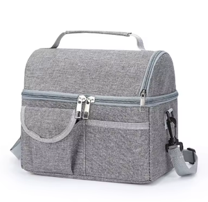 Sac isotherme personnalisé pour le déjeuner, pour adultes, femmes et hommes, boîte à lunch imperméable, sac isotherme pour pique-nique avec bandoulière - Product Image 3