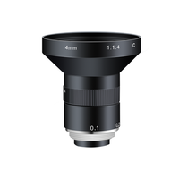 Objectif de caméra industrielle AZURE-0414M5M 5MP 1/2 "F1.4 ~ F32 4mm de large FOV C-mount pour vision industrielle