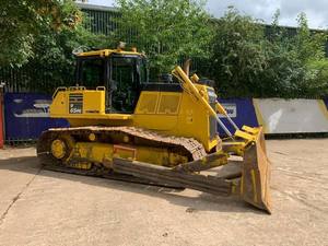 Bulldozer hidráulico usado sobre orugas Komatsu excavadora para agricultura, equipo de movimiento de tierras Komatsu - Product Image 2