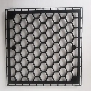 Air filters Plastic polypropylene mesh pre-filter for air conditioner /cabin filter plastic frame parts