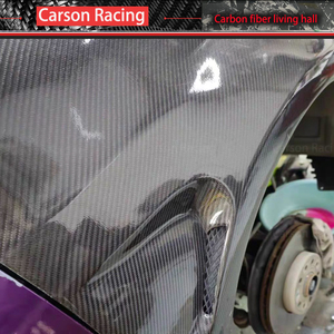 Chất lượng cao bất sợi carbon <span class=keywords><strong>Fender</strong></span> cho Volkswagen Golf MK6 GTI r 2008 2013 phụ kiện bên ngoài bởi MK6 forge Carbon Chắn Bùn - Product Image 4