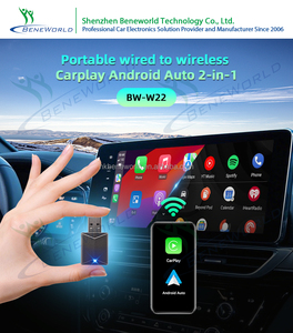 Dongle USB Carplay de alto rendimiento, adaptador inalámbrico OEM Bluetooth 5,2, conexión rápida Wi-Fi de doble banda para Carplay - Product Image 4