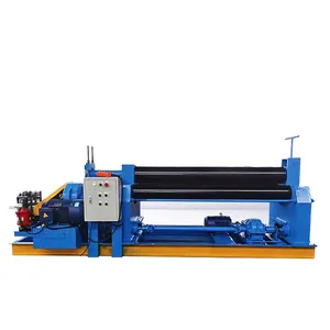 8/12/16*2000 Positive Three-roll Automatic Plate Rolling Machine Mechanical Lifting And Rolling Machine