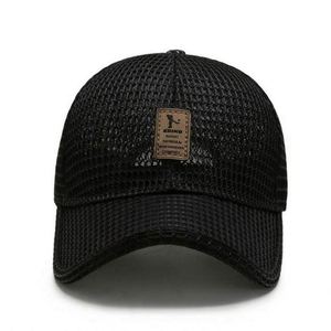 Wholesale Summer <b>Sunscreen</b> Baseball Cap New Breathable Mesh Outdoor Travel Mesh Sun Hat Baseball Cap for Men - Product Image 5