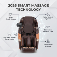 Fauteuil de massage zéro gravité moderne OYEAL, fonction musicale, étirement corporel, relaxation, cuir PU, corps entier, CE ROHS, 1 an de garantie