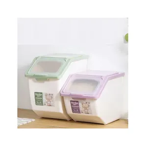 2024 Second Hand 25kg Rice Container Mould Used Food Storage Box For Kitchen Grain Rice Container Mold