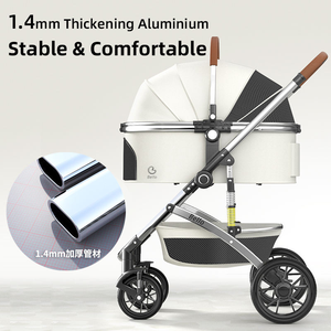 BELLO LD10PRO luxe Portable <span class=keywords><strong>Transport</strong></span> pour animaux de compagnie poussette pliable <span class=keywords><strong>chien</strong></span> <span class=keywords><strong>chariot</strong></span> 4 roues Oxford fer matériel étanche confortable grand - Product Image 3