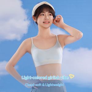 Reggiseno Sportivo Traspirante Senza Ferretto per Ragazze in Fase di Crescita, Personalizzabile con Logo - Product Image 2