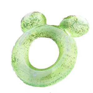 Venta caliente de alta calidad inflable PVC adultos y niños flotante redondo doble Airbag anillo de natación con tubos de natación - Product Image 2