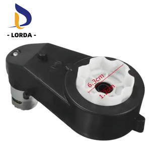<span class=keywords><strong>Lorda</strong></span> 2025 Kinder-Elektroauto 550 Motor Getriebe Untersetzungsgetriebe Kunststoffmaterial RS550-12V-12000RPM 12V Schwarz - Product Image 3