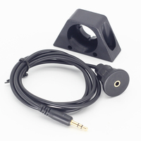 Câble audio stéréo pour voiture Câble d'extension mâle à femelle de 3.5mm pour lecteur DVD de voiture