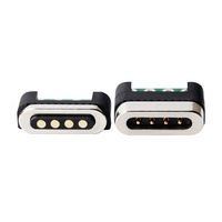 Produsen Kustom 2 3 4 5 8 10 12 16 Pin Cepat Pcb Kabel Magnetik Konektor Charger Daya
